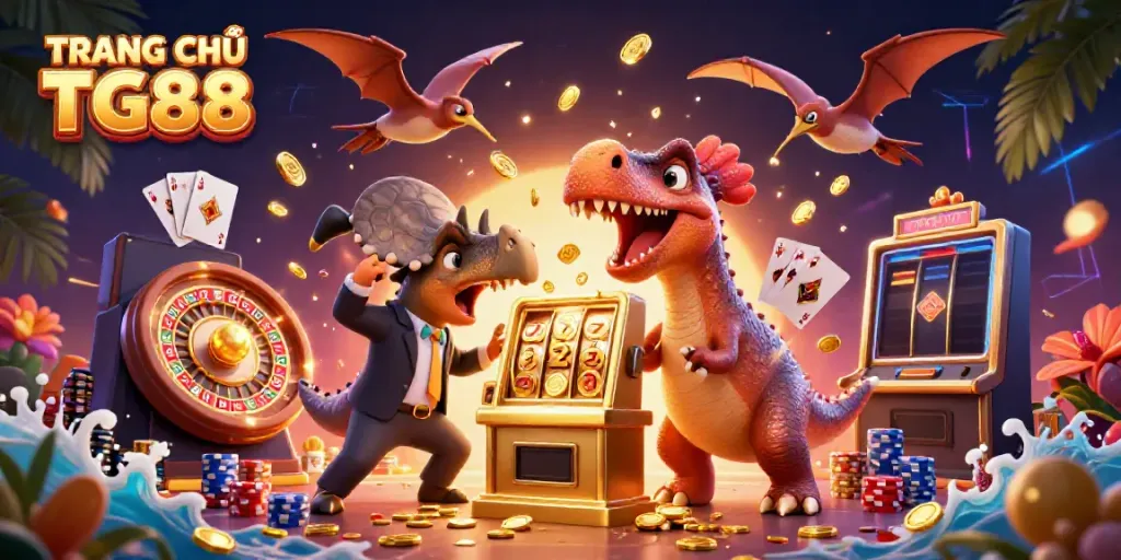 Experience the excitement at TRANG CHỦ TG88 with a pachycephalosaurus winning massive coins!